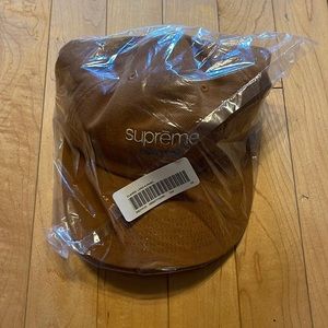 supreme classic logo hat